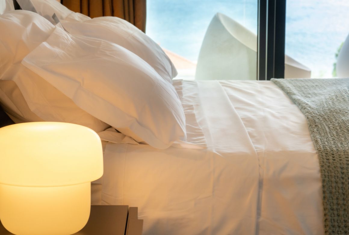 la literie est neuve et de qualité