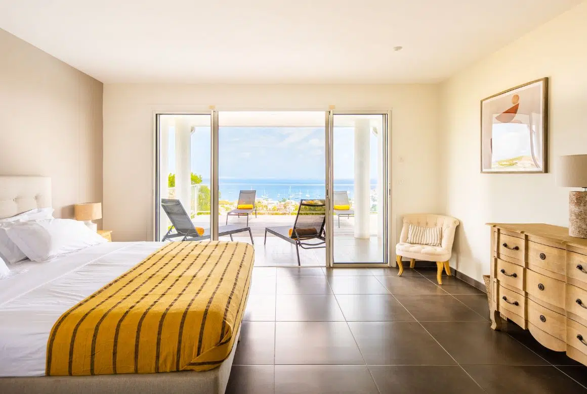 chambres spacieuses et climatisées