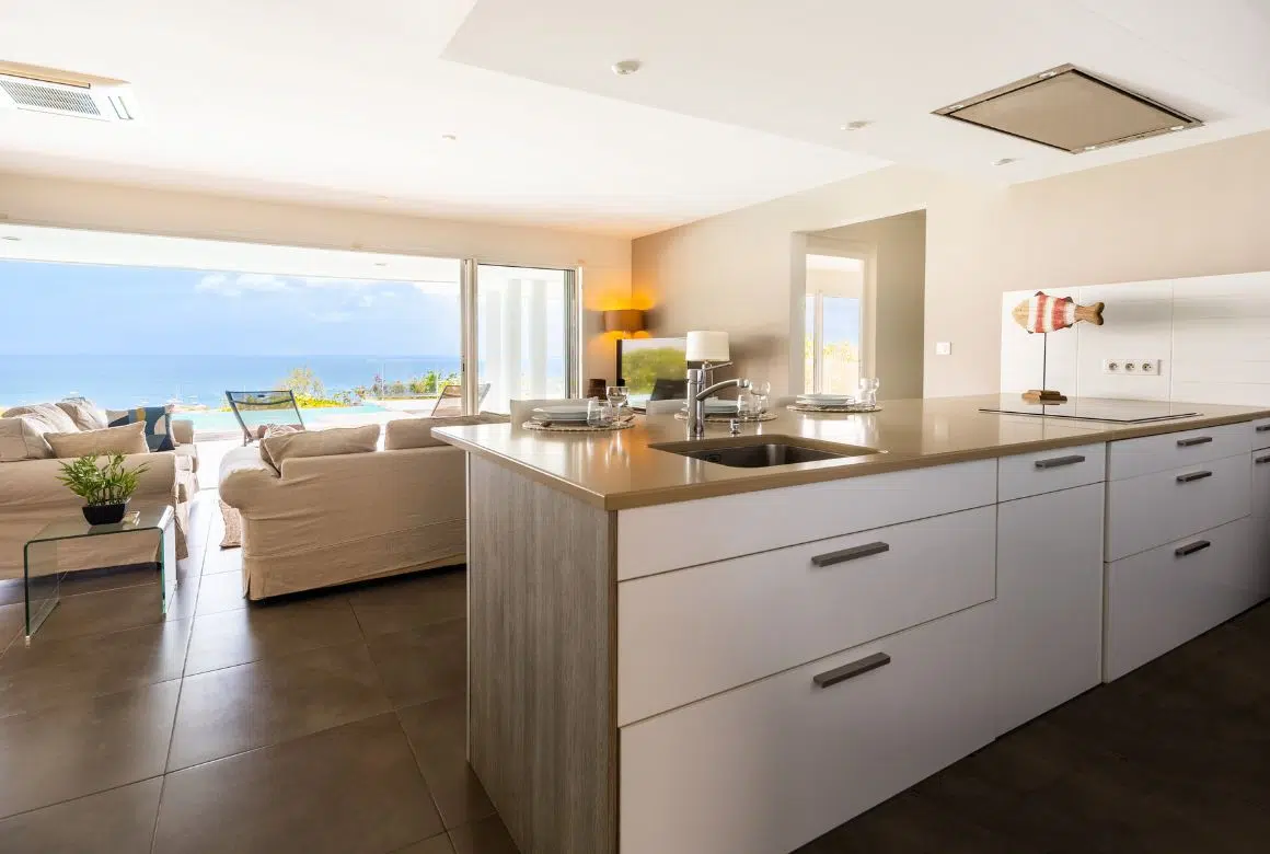 cuisine ouverte sur le séjour