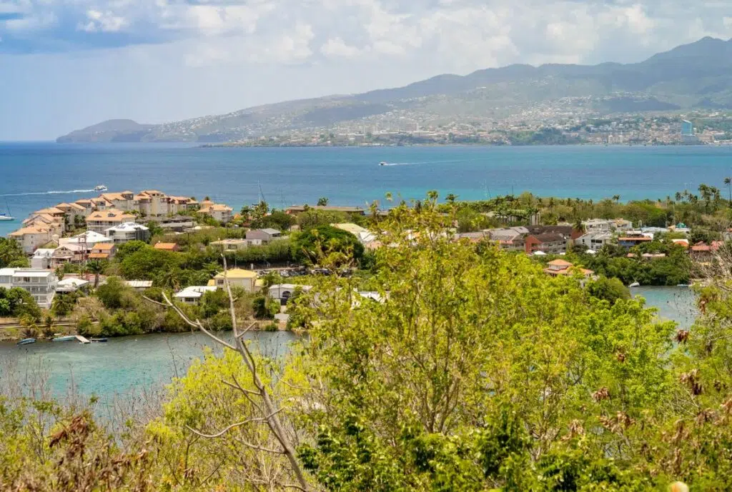 vue sur la baie de Fort-de-France