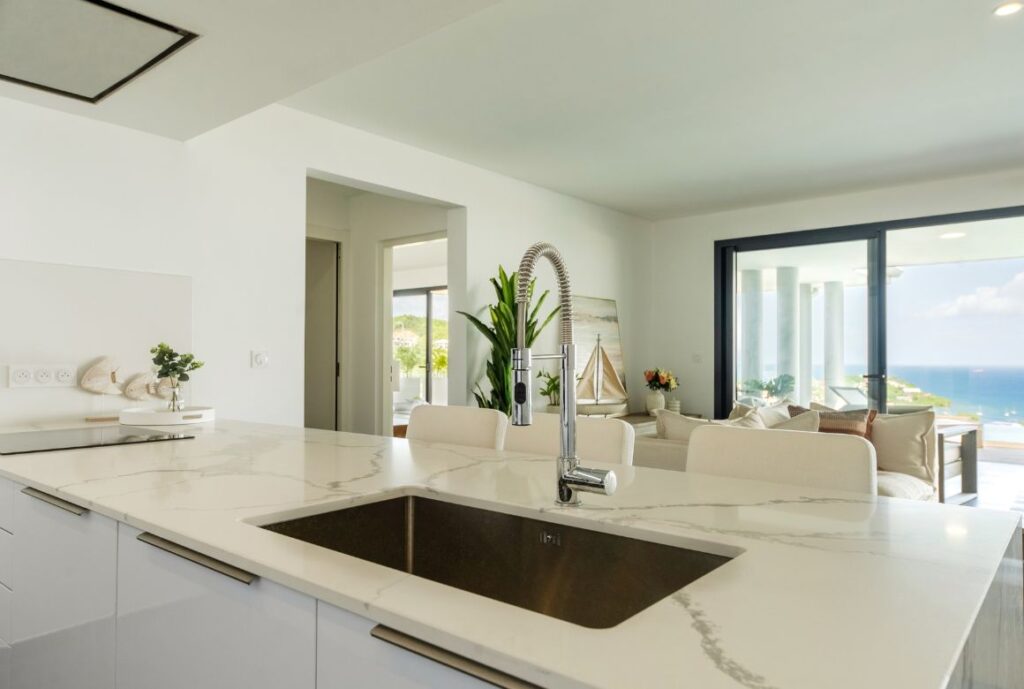 vous pouvez cuisiner en regardant la mer