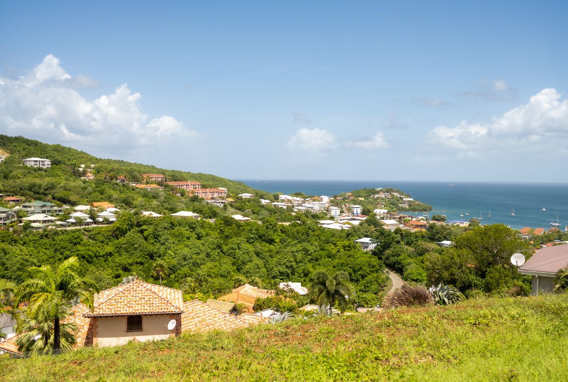 vue sur la mer des Caraïbes