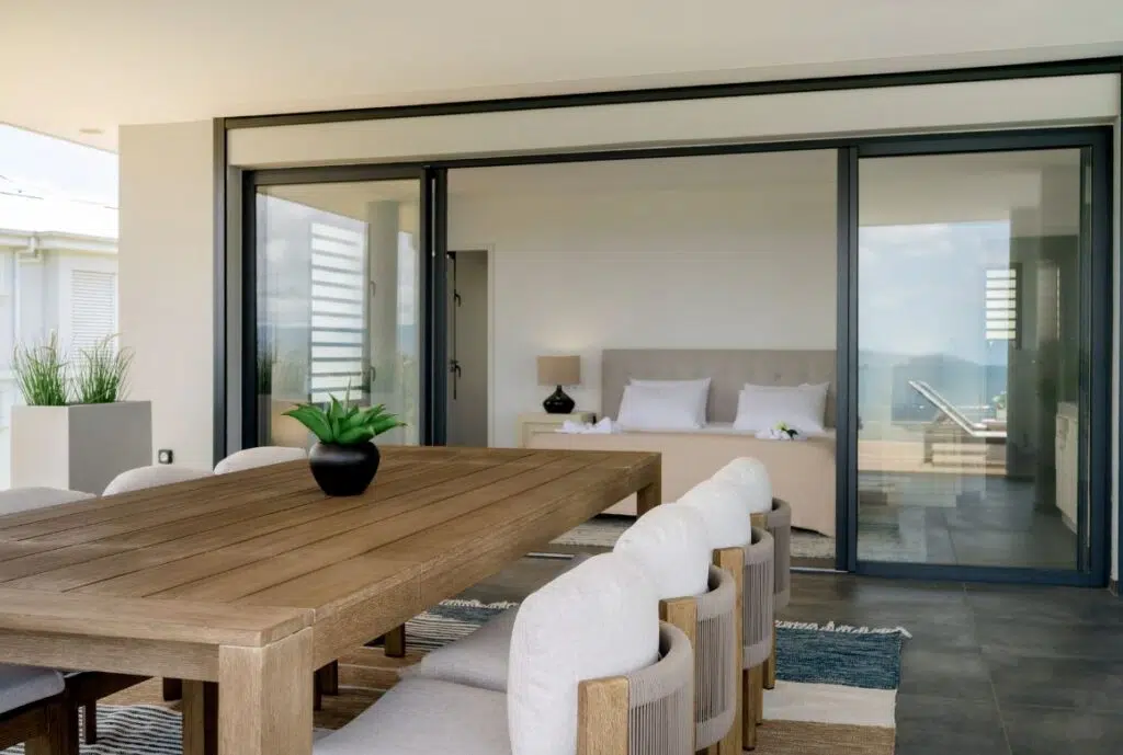 vous pourrez prendre vos repas à l'abri du soleil