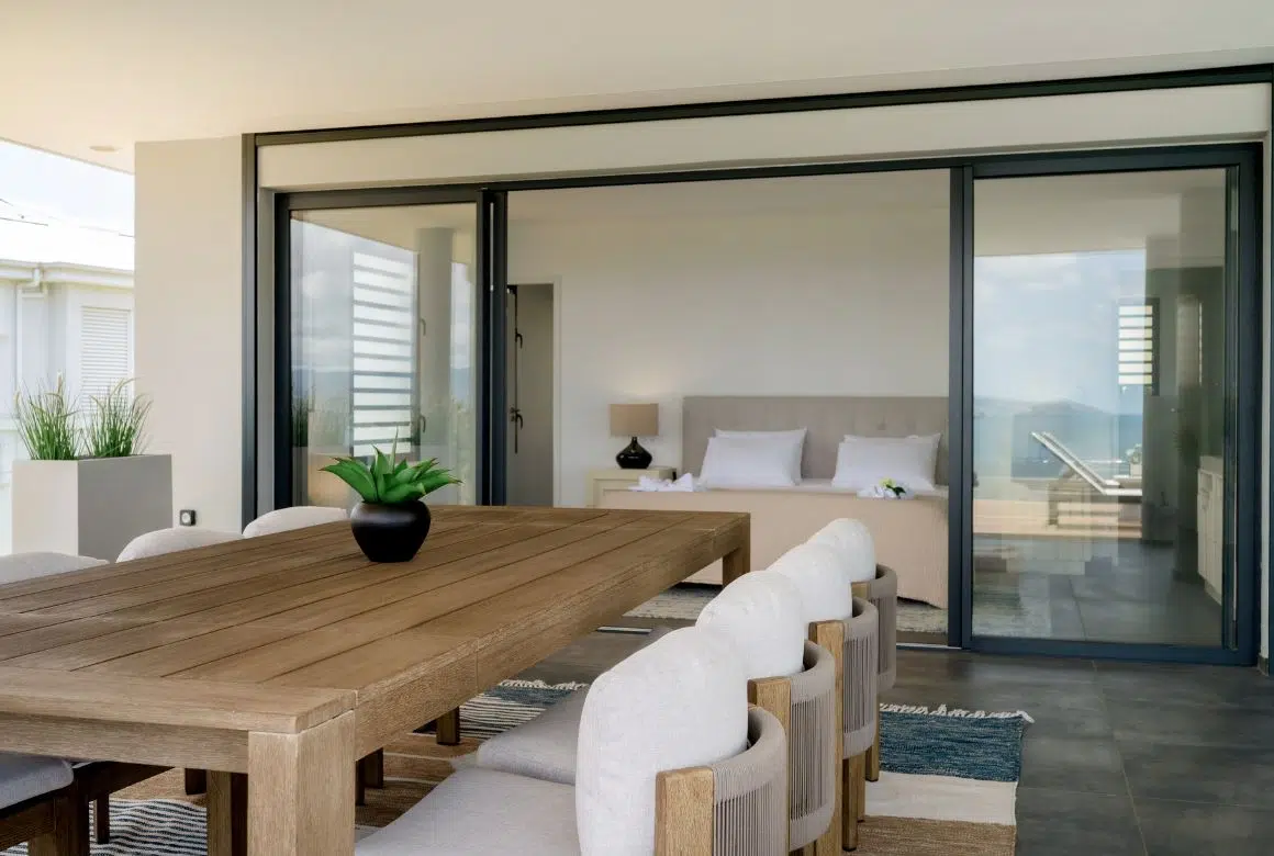 vous pourrez prendre vos repas à l'abri du soleil