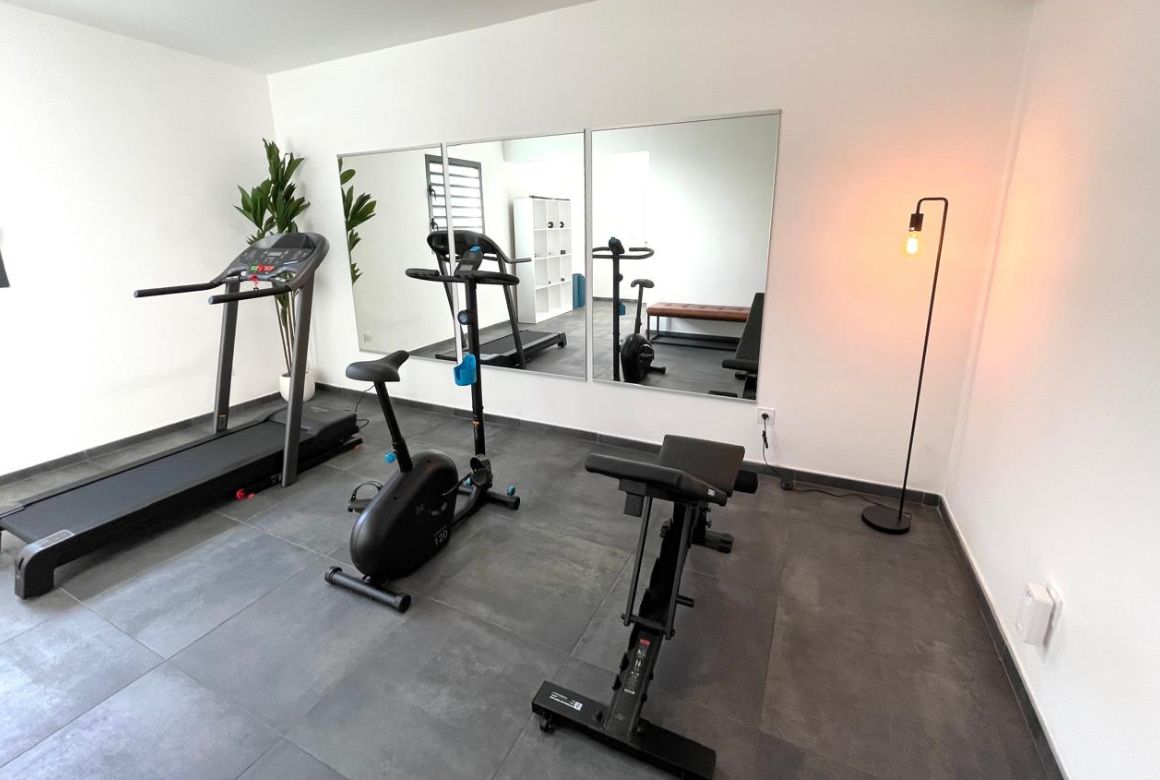 Private gym of Villa Amara 2